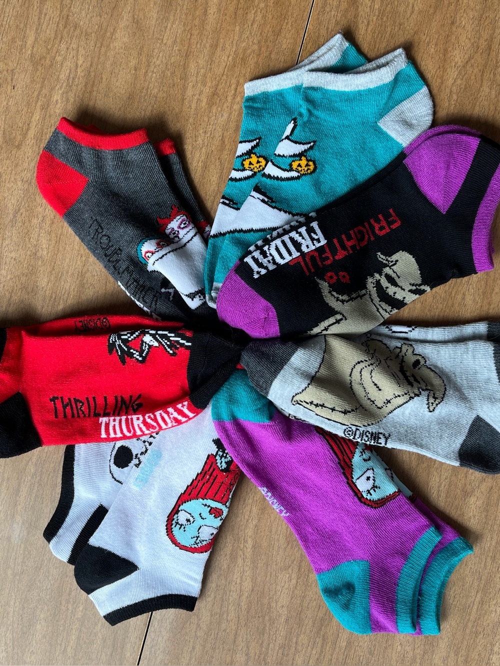 Disney's The Nightmare Before Christmas No-Show Socks